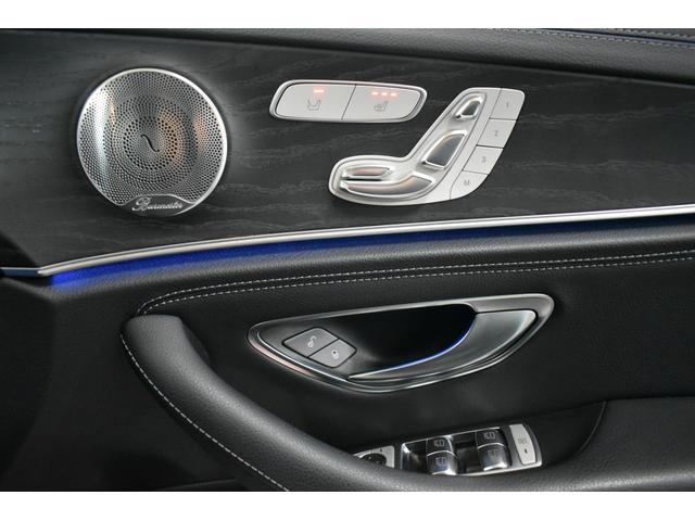 Ｅクラス Ｅ２５０　アバンギャルド　スポーツ　レザーＰ　レーダーＰ　ＭＥコネ　全席ヒーター黒革　ディストロ　ＡＭＧエアロ１９ＡＷ　キーＧＯ　ＰＴＳ　フットゲート　ブルメ　ナビ３６０カメ　２年保証（12枚目）