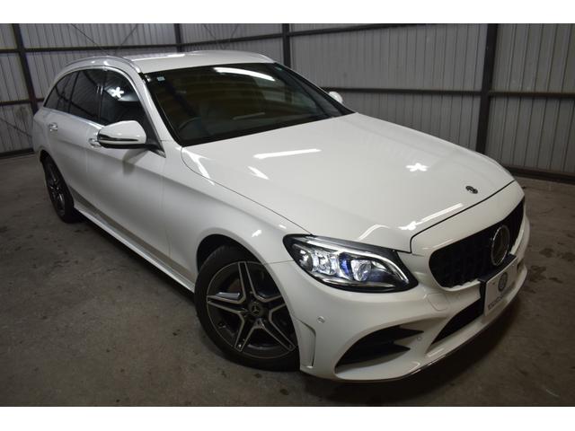 Cクラスステーションワゴン C220dステーションワゴンロレウスEDスポツプラP 後期型 レーダーSP 特別仕様 ヒーター黒革 BSM AMGエアロ18AW 液晶メーター HUD フットゲート MEコネクト 9速 地デジナビ バックカメラ エアサス LEDヘッドライト 2年保証(19枚目)