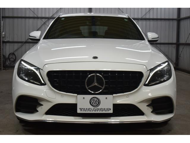 Cクラスステーションワゴン C220dステーションワゴンロレウスEDスポツプラP 後期型 レーダーSP 特別仕様 ヒーター黒革 BSM AMGエアロ18AW 液晶メーター HUD フットゲート MEコネクト 9速 地デジナビ バックカメラ エアサス LEDヘッドライト 2年保証(45枚目)