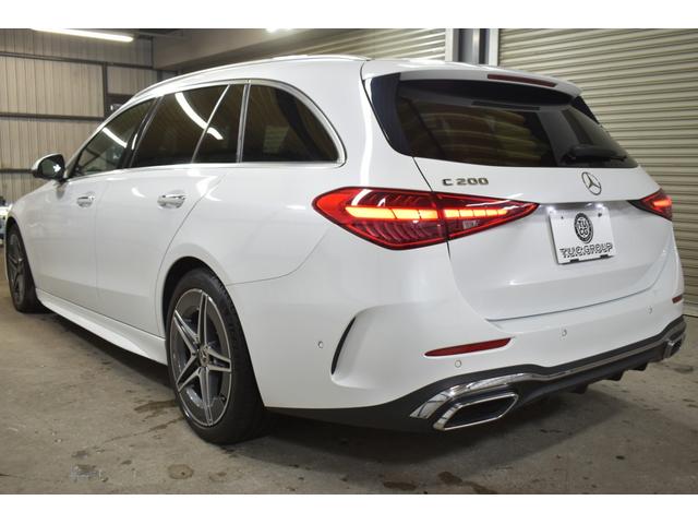 Cクラスステーションワゴン C200ステーションワゴンアバンギャルドAMGライン レザーEXC レーダーセーフティP ベーシックP 新型Cクラス ISG搭載 MEコネ パノラマサンルーフ ヒーター黒本革 ACC BSM AMGエアロ18AW HUD MBUX 360カメラ 2年保証(45枚目)