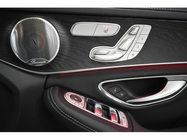 Ｃクラス Ｃ４３　４マチック　後期　パノラマサンＲ　レーダーＳＰ　３９０馬力　ヒーター付黒革　ブルメスターＳ　ディストロ　ＬＥＤＨ　ＡＭＧエアロ１９ＡＷ　マルチカラーアンビエントライト　地デジナビ　Ｂカメラ　Ｄトランク　２年保証（13枚目）