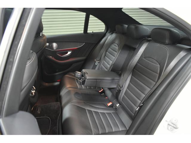 Ｃクラス Ｃ４３　４マチック　後期　パノラマサンＲ　レーダーＳＰ　３９０馬力　ヒーター付黒革　ブルメスターＳ　ディストロ　ＬＥＤＨ　ＡＭＧエアロ１９ＡＷ　マルチカラーアンビエントライト　地デジナビ　Ｂカメラ　Ｄトランク　２年保証（16枚目）