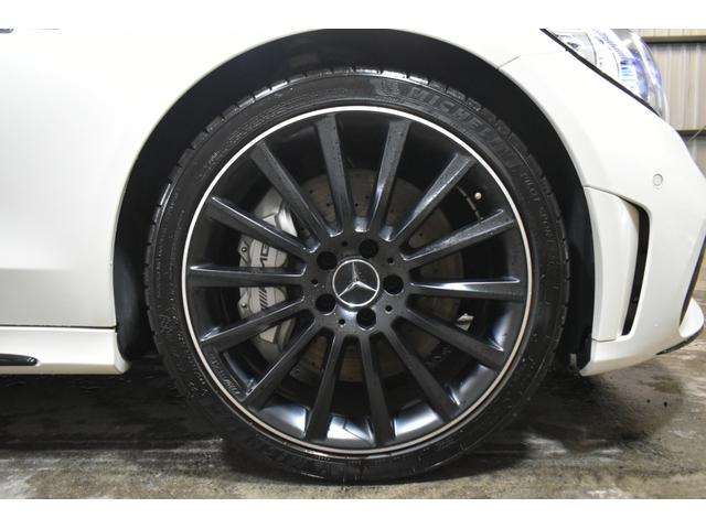 Ｃクラス Ｃ４３　４マチック　後期　パノラマサンＲ　レーダーＳＰ　３９０馬力　ヒーター付黒革　ブルメスターＳ　ディストロ　ＬＥＤＨ　ＡＭＧエアロ１９ＡＷ　マルチカラーアンビエントライト　地デジナビ　Ｂカメラ　Ｄトランク　２年保証（35枚目）