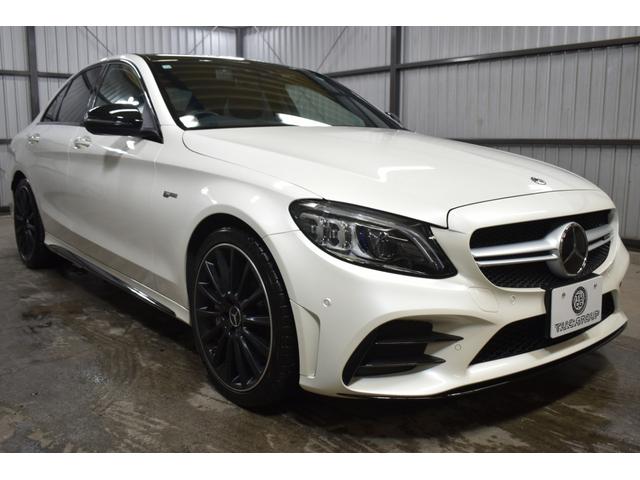 Ｃクラス Ｃ４３　４マチック　後期　パノラマサンＲ　レーダーＳＰ　３９０馬力　ヒーター付黒革　ブルメスターＳ　ディストロ　ＬＥＤＨ　ＡＭＧエアロ１９ＡＷ　マルチカラーアンビエントライト　地デジナビ　Ｂカメラ　Ｄトランク　２年保証（40枚目）