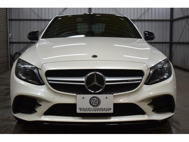 Ｃクラス Ｃ４３　４マチック　後期　パノラマサンＲ　レーダーＳＰ　３９０馬力　ヒーター付黒革　ブルメスターＳ　ディストロ　ＬＥＤＨ　ＡＭＧエアロ１９ＡＷ　マルチカラーアンビエントライト　地デジナビ　Ｂカメラ　Ｄトランク　２年保証（57枚目）