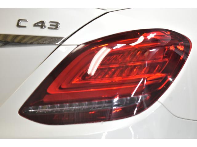 Ｃクラス Ｃ４３　４マチック　後期　パノラマサンＲ　レーダーＳＰ　３９０馬力　ヒーター付黒革　ブルメスターＳ　ディストロ　ＬＥＤＨ　ＡＭＧエアロ１９ＡＷ　マルチカラーアンビエントライト　地デジナビ　Ｂカメラ　Ｄトランク　２年保証（60枚目）