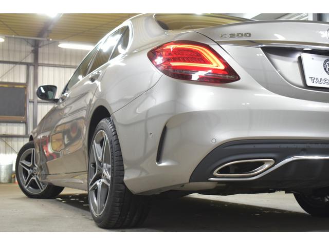 Cクラス C200ローレウスエディションスポーツプラスパック スポーツプラスP レーダーセーフティP 最終特別仕様 MEコネ ヒーター黒革 フットトランク ACC BSM キーレスGO HUD AMGエアロ18AW 液晶メーター ナビBカメラ 2年保証(52枚目)