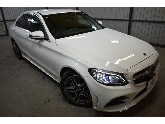 Cクラス C220dローレウスエディションスポーツプラスパック スポーツ+P レーダーセーフティP 特別仕様 1オーナー MEコネクト 9速 ヒーター黒革 ACC BSM AMGエアロ18AW 液晶メーター HUD フットゲート 地デジナビ 360カメラ 2年保証(19枚目)