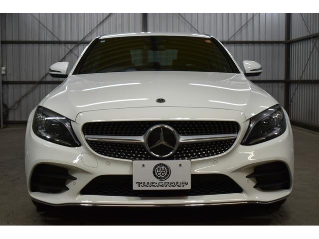 Cクラス C220dローレウスエディションスポーツプラスパック スポーツ+P レーダーセーフティP 特別仕様 1オーナー MEコネクト 9速 ヒーター黒革 ACC BSM AMGエアロ18AW 液晶メーター HUD フットゲート 地デジナビ 360カメラ 2年保証(45枚目)