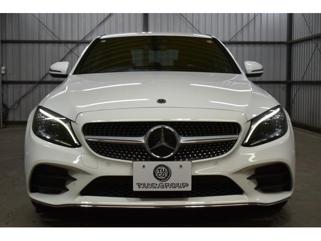 Cクラス C220dローレウスエディションスポーツプラスパック スポーツ+P レーダーセーフティP 特別仕様 1オーナー MEコネクト 9速 ヒーター黒革 ACC BSM AMGエアロ18AW 液晶メーター HUD フットゲート 地デジナビ 360カメラ 2年保証(46枚目)