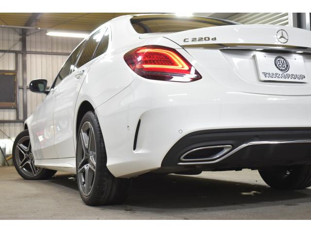 Cクラス C220dローレウスエディションスポーツプラスパック スポーツ+P レーダーセーフティP 特別仕様 1オーナー MEコネクト 9速 ヒーター黒革 ACC BSM AMGエアロ18AW 液晶メーター HUD フットゲート 地デジナビ 360カメラ 2年保証(57枚目)