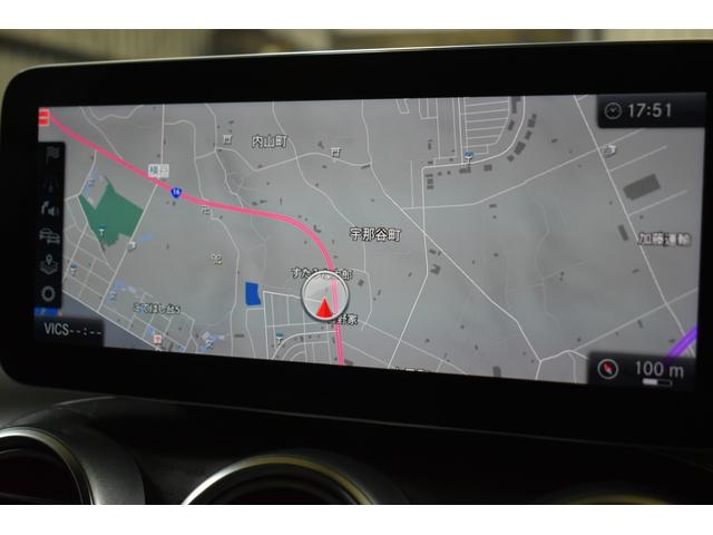 Cクラス C220d ローレウスエディション スポーツ+P レーダーセーフティP 特別仕様 MEコネクト 9速 ヒーター黒革 ACC BSM AMGエアロ18AW 液晶メーター HUD フットゲート 地デジナビ バックカメラ 2年保証(25枚目)