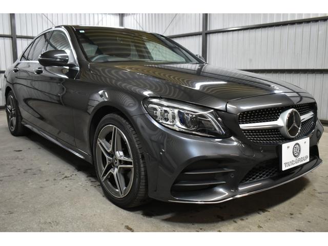 Cクラス C220d ローレウスエディション スポーツ+P レーダーセーフティP 特別仕様 MEコネクト 9速 ヒーター黒革 ACC BSM AMGエアロ18AW 液晶メーター HUD フットゲート 地デジナビ バックカメラ 2年保証(49枚目)