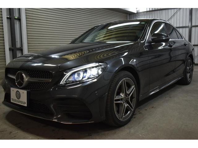 Cクラス C220d ローレウスエディション スポーツ+P レーダーセーフティP 特別仕様 MEコネクト 9速 ヒーター黒革 ACC BSM AMGエアロ18AW 液晶メーター HUD フットゲート 地デジナビ バックカメラ 2年保証(55枚目)
