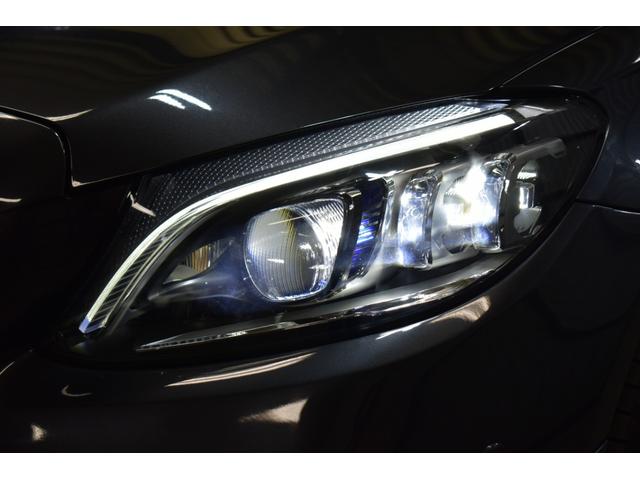 Cクラス C220d ローレウスエディション スポーツ+P レーダーセーフティP 特別仕様 MEコネクト 9速 ヒーター黒革 ACC BSM AMGエアロ18AW 液晶メーター HUD フットゲート 地デジナビ バックカメラ 2年保証(56枚目)