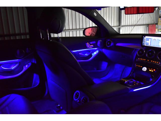 Ｃクラス Ｃ２００　４マチックアバンギャルド　ＡＭＧライン　レーダーセーフティＰ　後期型　ＭＥコネクト　９速ＡＴ　ヒーター黒革　ディストロ　ＢＳＭ　Ｌキープ　ＡＭＧエアロ１８ＡＷ　キーＧＯ　パークトロ　マルチアンビエント　地デジＢカメラ　２年保証（19枚目）