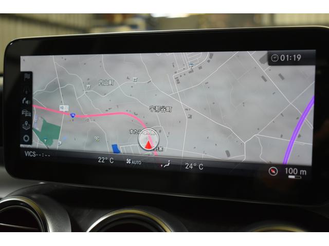 Ｃクラス Ｃ２００　４マチックアバンギャルド　ＡＭＧライン　レーダーセーフティＰ　後期型　ＭＥコネクト　９速ＡＴ　ヒーター黒革　ディストロ　ＢＳＭ　Ｌキープ　ＡＭＧエアロ１８ＡＷ　キーＧＯ　パークトロ　マルチアンビエント　地デジＢカメラ　２年保証（25枚目）