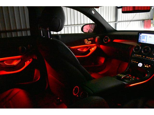 Ｃクラス Ｃ２００　４マチックアバンギャルド　ＡＭＧライン　レーダーセーフティＰ　後期型　ＭＥコネクト　９速ＡＴ　ヒーター黒革　ディストロ　ＢＳＭ　Ｌキープ　ＡＭＧエアロ１８ＡＷ　キーＧＯ　パークトロ　マルチアンビエント　地デジＢカメラ　２年保証（40枚目）
