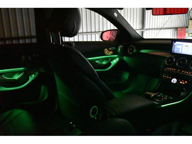 Ｃクラス Ｃ２００　４マチックアバンギャルド　ＡＭＧライン　レーダーセーフティＰ　後期型　ＭＥコネクト　９速ＡＴ　ヒーター黒革　ディストロ　ＢＳＭ　Ｌキープ　ＡＭＧエアロ１８ＡＷ　キーＧＯ　パークトロ　マルチアンビエント　地デジＢカメラ　２年保証（41枚目）