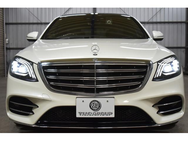 Ｓ５６０ロング　АＭＧライン　１オナ　レーダーＰ　後期　ミーコネ　９速　パノラマＲ　キーＧＯ　ヒータークーラー黒革　ＡＭＧエアロ１９ＡＷ　地デジ３６０カメ　電動Ｆトランク　ブルメＳ　ＰＴＳ　２年保証