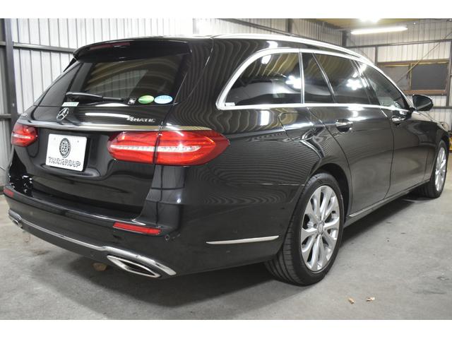 Ｅクラスステーションワゴン Ｅ４００　４マチックステーションワゴンエクスクルシブ　レーダーＳＰ　３３３馬力　Ｖ６ターボ　４ＷＤ　９速ＡＴ　全席ヒーター黒革　ディストロ　Ｌチェンジ　１８ＡＷ　キーレスＧＯ　ＰＴＳ　フットゲート　ブルメスターＳ　ＨＵＤ　地デジ３６０カメラ　２年保証（4枚目）