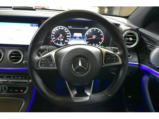 Ｅクラスステーションワゴン Ｅ２００　ステションワゴンアバンＧスポツ（本革仕様）　レーダーＳＰ　９速ＡＴ　全席ヒーター黒革　ディストロ　Ｂスポット　ＡＭＧエアロ１９ＡＷ　キーレスＧＯ　ＰＴＳ　フットゲート　エアバランスＰ　ブルメスターＳ　地デジ３６０カメラ　２年保証（21枚目）