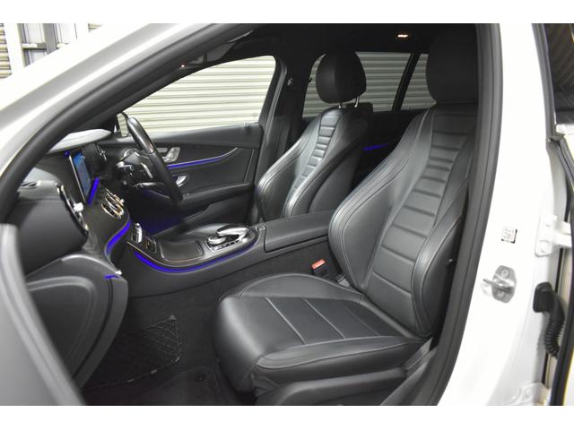 Ｅクラスステーションワゴン Ｅ２００　ステションワゴンアバンＧスポツ（本革仕様）　レーダーＳＰ　９速ＡＴ　全席ヒーター黒革　ディストロ　Ｂスポット　ＡＭＧエアロ１９ＡＷ　キーレスＧＯ　ＰＴＳ　フットゲート　エアバランスＰ　ブルメスターＳ　地デジ３６０カメラ　２年保証（22枚目）