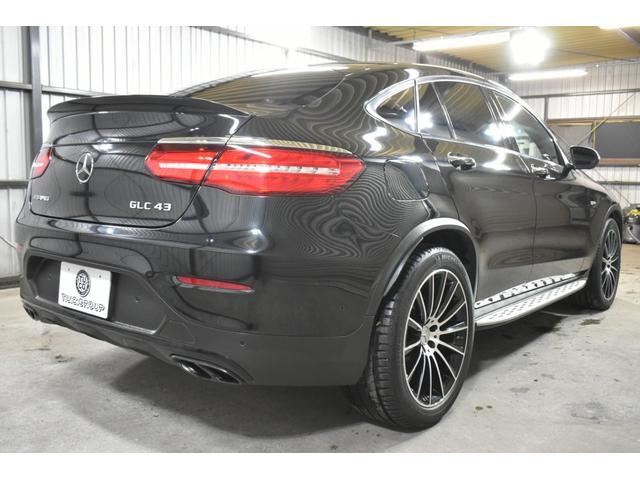 ＧＬＣ ＧＬＣ４３　４マチッククーペ　レザーエクスクルーシブ　レーダーＰ　サンルーフ　全席ヒーター赤黒革　ディストロ　ＡＭＧエアロ２０ＡＷ　キーＧＯ　ＨＵＤ　サイドステップ　フットゲート　ブルメスター　地デジ３６０カメ　２年保証（4枚目）