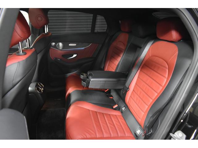 ＧＬＣ ＧＬＣ４３　４マチッククーペ　レザーエクスクルーシブ　レーダーＰ　サンルーフ　全席ヒーター赤黒革　ディストロ　ＡＭＧエアロ２０ＡＷ　キーＧＯ　ＨＵＤ　サイドステップ　フットゲート　ブルメスター　地デジ３６０カメ　２年保証（15枚目）