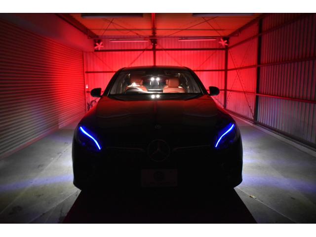 ＧＬＣ ＧＬＣ４３　４マチッククーペ　レザーエクスクルーシブ　レーダーＰ　サンルーフ　全席ヒーター赤黒革　ディストロ　ＡＭＧエアロ２０ＡＷ　キーＧＯ　ＨＵＤ　サイドステップ　フットゲート　ブルメスター　地デジ３６０カメ　２年保証（19枚目）