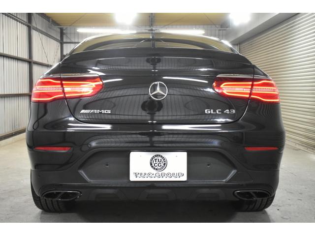 ＧＬＣ ＧＬＣ４３　４マチッククーペ　レザーエクスクルーシブ　レーダーＰ　サンルーフ　全席ヒーター赤黒革　ディストロ　ＡＭＧエアロ２０ＡＷ　キーＧＯ　ＨＵＤ　サイドステップ　フットゲート　ブルメスター　地デジ３６０カメ　２年保証（20枚目）