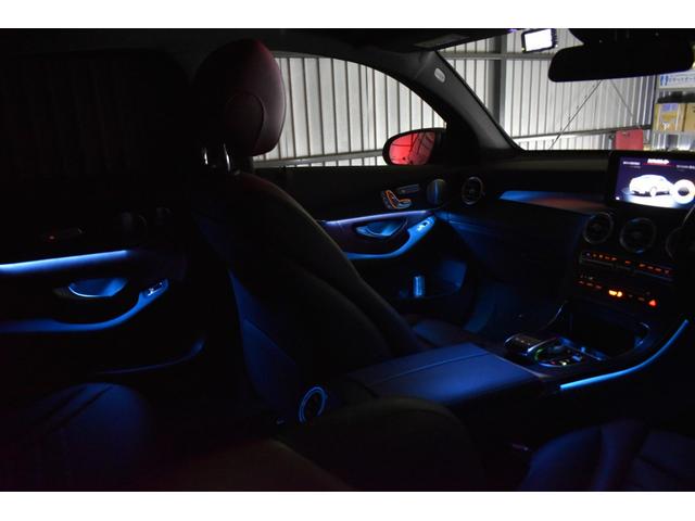 ＧＬＣ ＧＬＣ４３　４マチッククーペ　レザーエクスクルーシブ　レーダーＰ　サンルーフ　全席ヒーター赤黒革　ディストロ　ＡＭＧエアロ２０ＡＷ　キーＧＯ　ＨＵＤ　サイドステップ　フットゲート　ブルメスター　地デジ３６０カメ　２年保証（41枚目）