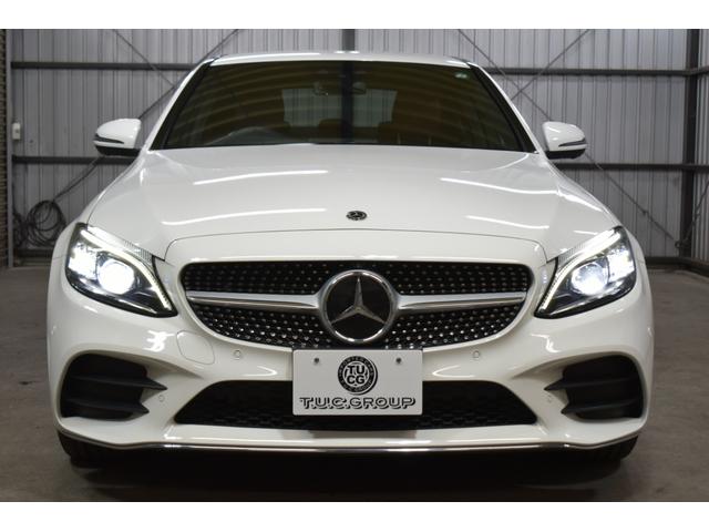 Ｃクラス Ｃ２００　ローレウスエディション　レザーエクスクルーシブ　スポーツ＋Ｐ　レーダーＰ　特別仕様　ＭＥコネ　９速　ヒータークーラー赤革　ＡＣＣ　ＡＭＧエアロ１８ＡＷ　液晶メーター　Ｆゲート　ブルメＳ　ＨＵＤ地デジ３６０カメ　２年保証（2枚目）