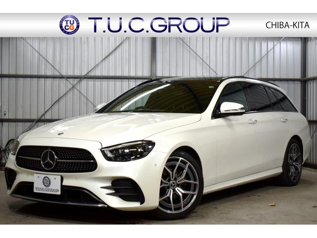 Eクラスステーションワゴン E220d ステーションワゴン スポーツ エクスクルーシブP AMGラインインテリアP レーダーセーフティP 後期 パノラマサンルーフ 黒革 ブルメ HUD MUBXナビTV 360カメ オートテールゲート AMGエアロ19AW 2年保証(2枚目)
