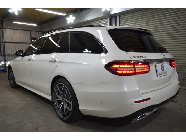 Eクラスステーションワゴン E220d ステーションワゴン スポーツ エクスクルーシブP AMGラインインテリアP レーダーセーフティP 後期 パノラマサンルーフ 黒革 ブルメ HUD MUBXナビTV 360カメ オートテールゲート AMGエアロ19AW 2年保証(19枚目)