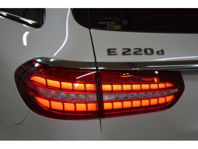 Eクラスステーションワゴン E220d ステーションワゴン スポーツ エクスクルーシブP AMGラインインテリアP レーダーセーフティP 後期 パノラマサンルーフ 黒革 ブルメ HUD MUBXナビTV 360カメ オートテールゲート AMGエアロ19AW 2年保証(56枚目)