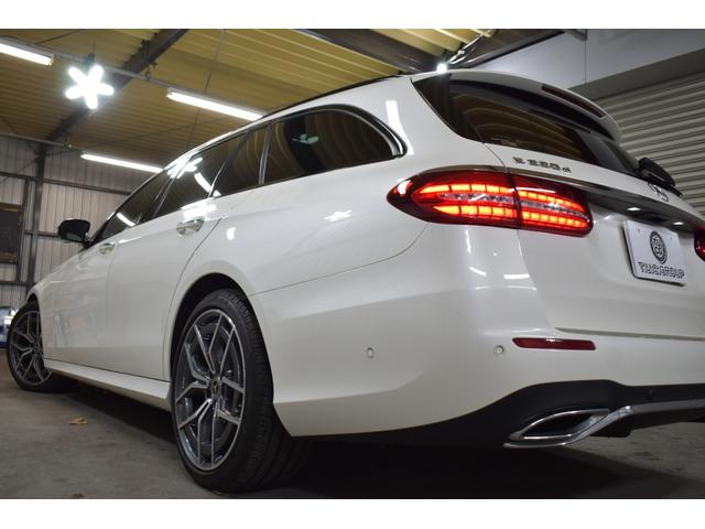 Eクラスステーションワゴン E220d ステーションワゴン スポーツ エクスクルーシブP AMGラインインテリアP レーダーセーフティP 後期 パノラマサンルーフ 黒革 ブルメ HUD MUBXナビTV 360カメ オートテールゲート AMGエアロ19AW 2年保証(62枚目)
