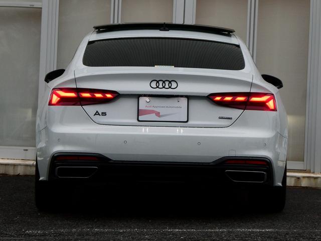 A5スポーツバック 45TFSIクワトロ Sライン サンルーフ B&O ブラックスタイリング レーザーライト コンフォートPKG プライバシーガラス TV(5枚目)