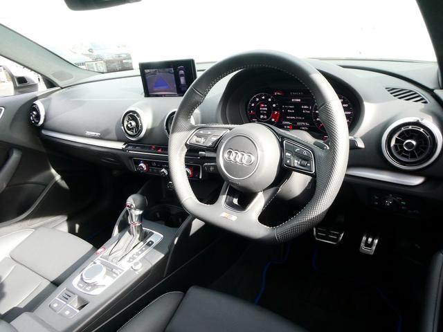 Ｓ３ スポーツバック　マグネティックライド　アシスタンス　レザー　マトリクス　キャリパーレッド　１９ＡＷ　プライバシーガラス（11枚目）