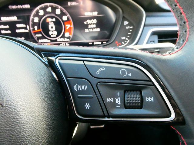 Ｓ４アバント ベースグレード　サンルーフ　Ｂ＆Ｏサウンドシステム　ヘッドアップディスプレイ　バーチャルコックピット　ブレーキキャリパーレッド　マトリクスＬＥＤヘッドライト　Ｓスポーツシート　セーフティパッケージ　プライバシーガラス（20枚目）