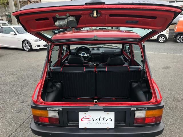 アバルト A112 ATSホイール シート張り替え済み(15枚目)