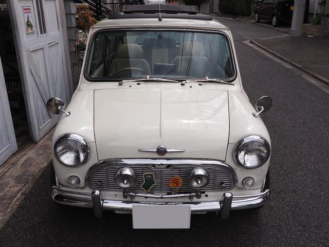 ＭＩＮＩ メイフェア　電動キャンバストップ　１０インチ　ＭＫ１パーツ　４ＡＴ　ウッドパネル　クーラー　モトリタウッド（2枚目）