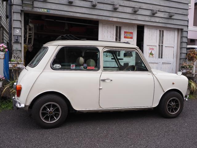 ＭＩＮＩ メイフェア　電動キャンバストップ　１０インチ　ＭＫ１パーツ　４ＡＴ　ウッドパネル　クーラー　モトリタウッド（11枚目）