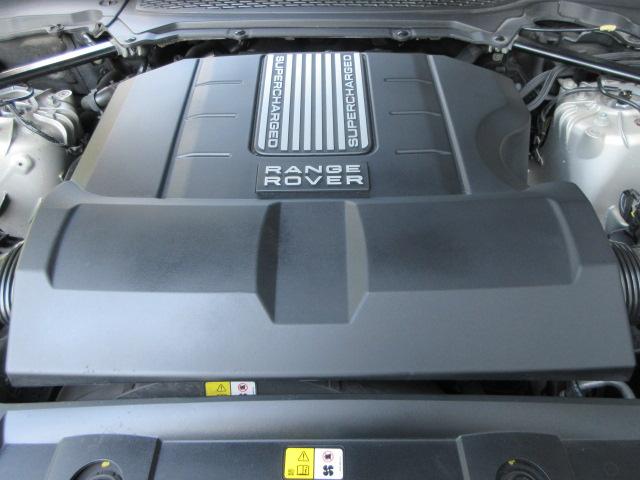 3.0 V6 スーパーチャージド ヴォーグ 本革シート 純正ナビ 電動オートステップ アダプティブクルーズコントロール メリディアンサウンド プレミアムメタリック 2オーナー車 正規ディーラー車 右ハンドル 記録簿付(17枚目)