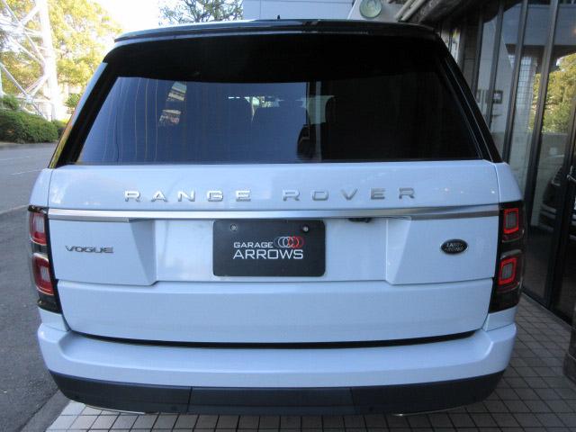 レンジローバー ヴォーグ 本革 パノラマSR ナビTV OP22AW 後期モデル ディーゼル 電動デプロイアブルサイドステップ ブラックコントラストルーフ ドライブパック MERIDIAN ピクセルLED 全正規ディーラー記付(3枚目)