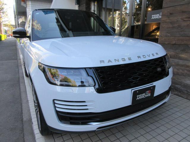 レンジローバー ヴォーグ 本革 パノラマSR ナビTV OP22AW 後期モデル ディーゼル 電動デプロイアブルサイドステップ ブラックコントラストルーフ ドライブパック MERIDIAN ピクセルLED 全正規ディーラー記付(6枚目)