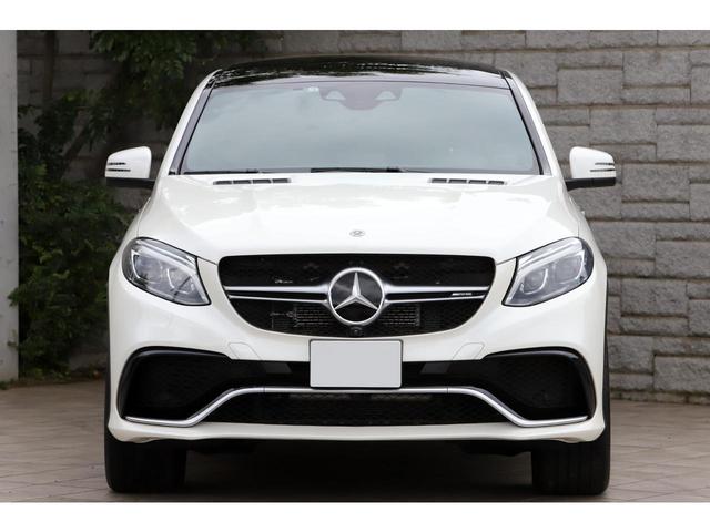 GLE63 S 4マチック クーペ AMGエクスクルーシブPKG Bang&Olfsenサウンド カーボンインテリア 黒革 サンルーフ 新車保証付(5枚目)