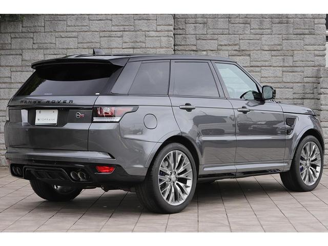 レンジローバースポーツ ＳＶＲ　インコントロールタッチプロ　コントラストブラックルーフ　ＯＰ２２インチＡＷ　カーボンファイバーエンジンカバー　ワンオーナー（19枚目）