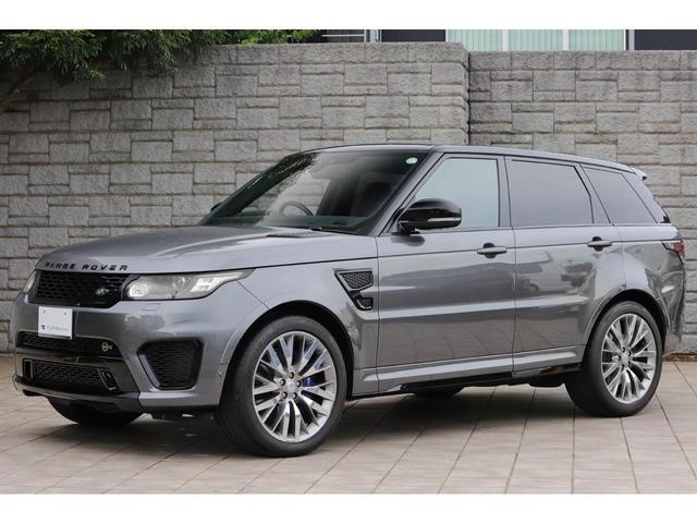 レンジローバースポーツ ＳＶＲ　インコントロールタッチプロ　コントラストブラックルーフ　ＯＰ２２インチＡＷ　カーボンファイバーエンジンカバー　ワンオーナー（26枚目）