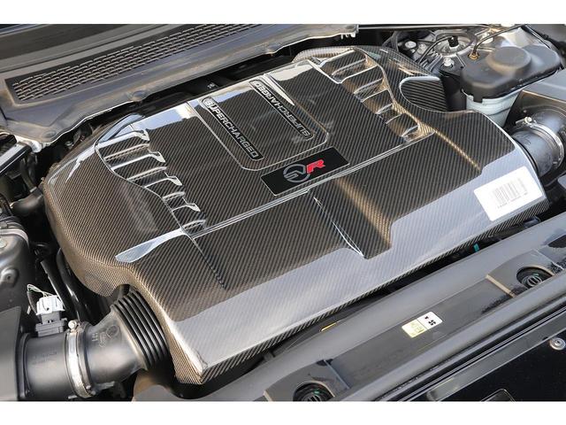 レンジローバースポーツ ＳＶＲ　インコントロールタッチプロ　コントラストブラックルーフ　ＯＰ２２インチＡＷ　カーボンファイバーエンジンカバー　ワンオーナー（41枚目）